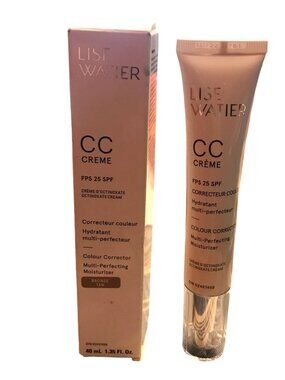 Lise Watier CC Creme Tan SPF 25 SPF Multi Perfecting Moisturizer Foundation EXP